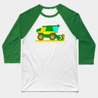 Combine Harvester Baseball T-Shirt